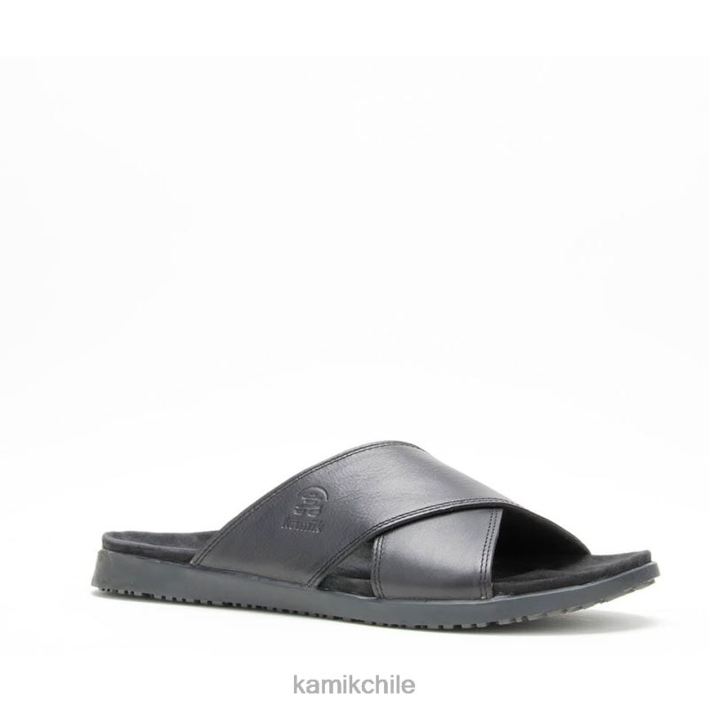 negro sandalias RJT4Z463 Kamik hombres cruz marty