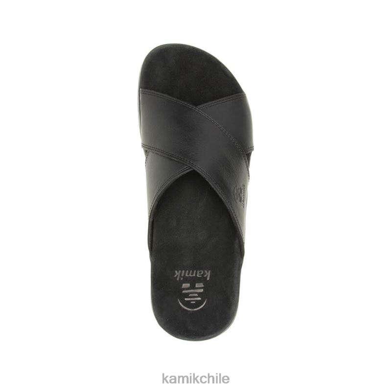 negro sandalias RJT4Z463 Kamik hombres cruz marty