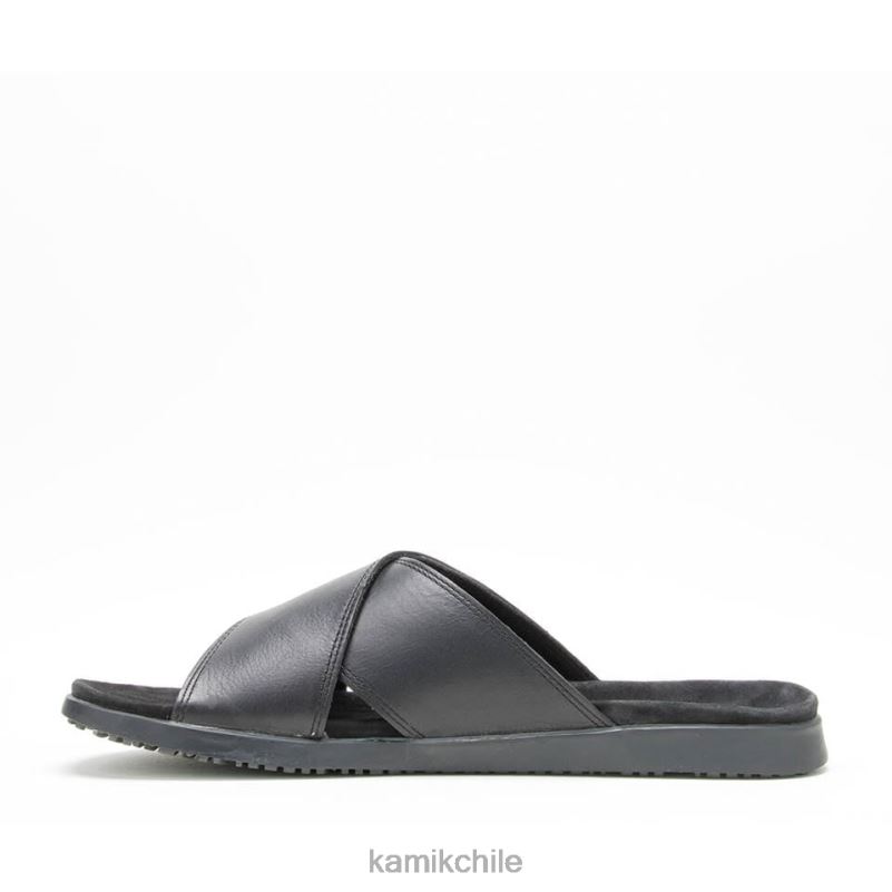 negro sandalias RJT4Z463 Kamik hombres cruz marty