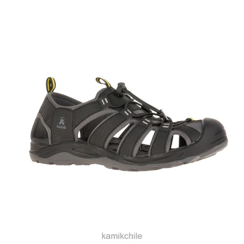 negro sandalias RJT4Z466 Kamik hombres bahía de byron 2