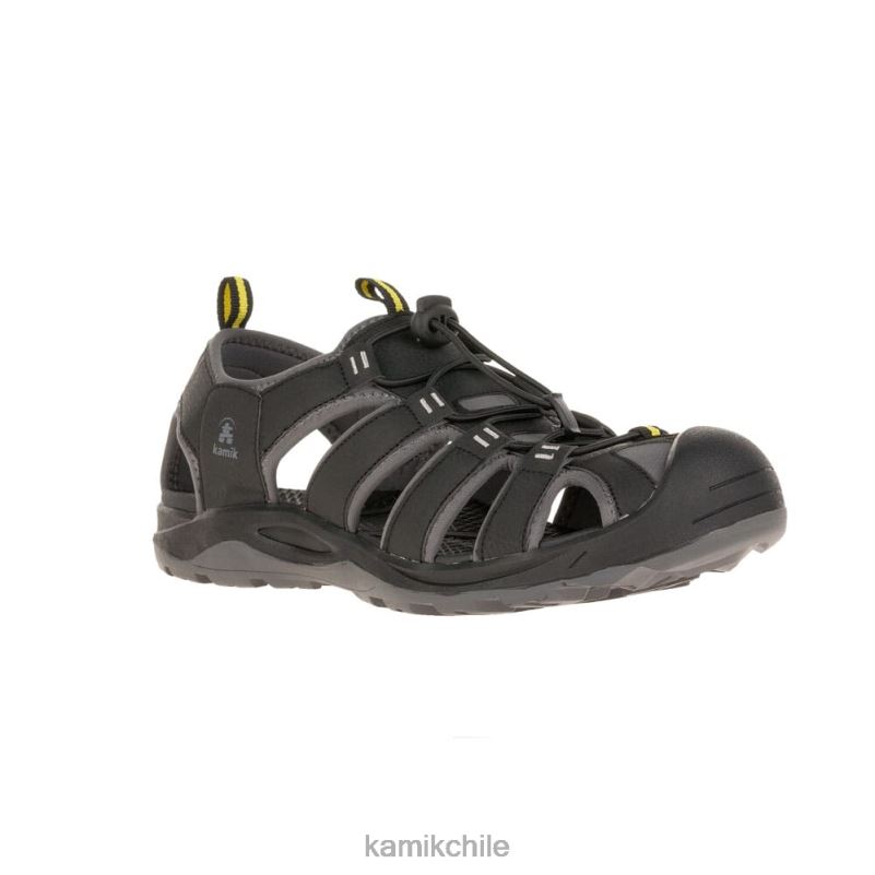 negro sandalias RJT4Z466 Kamik hombres bahía de byron 2