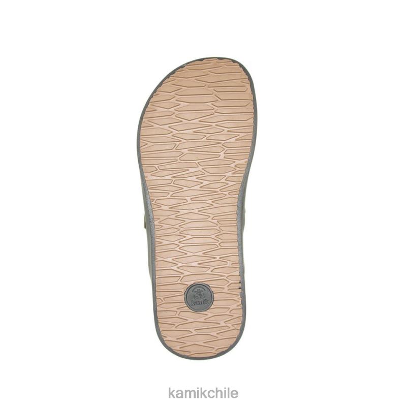 oliva oscuro sandalias RJT4Z460 Kamik hombres diapositiva marty