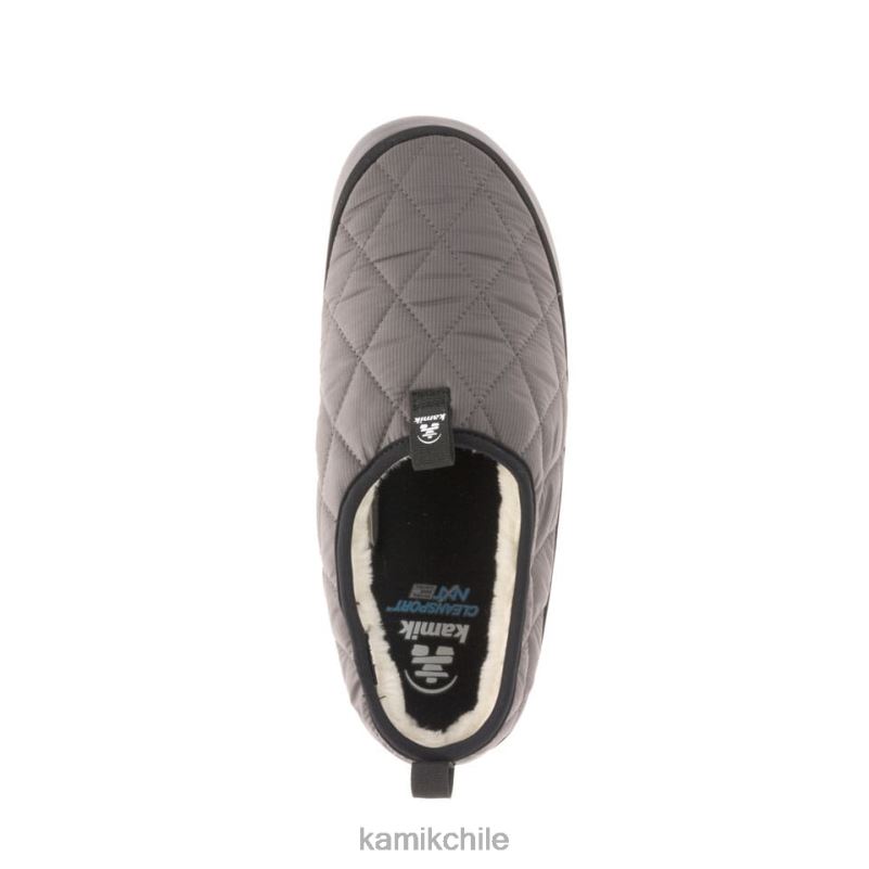 carbón zapatillas RJT4Z554 Kamik hombres hinchado
