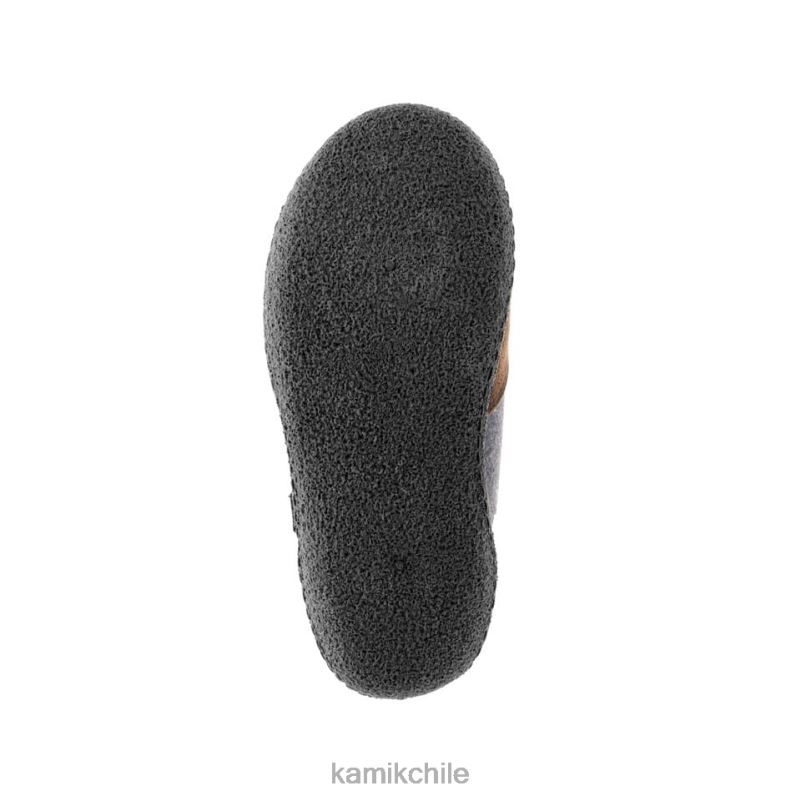marron oscuro zapatillas RJT4Z550 Kamik hombres cabina