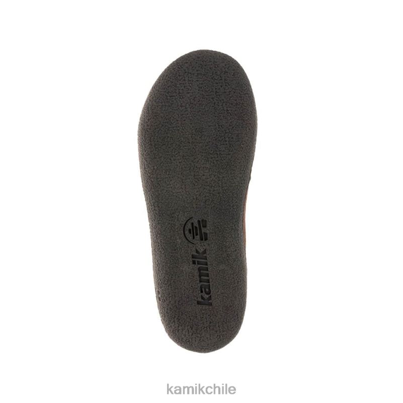 marron oscuro zapatillas RJT4Z552 Kamik hombres reclinarse