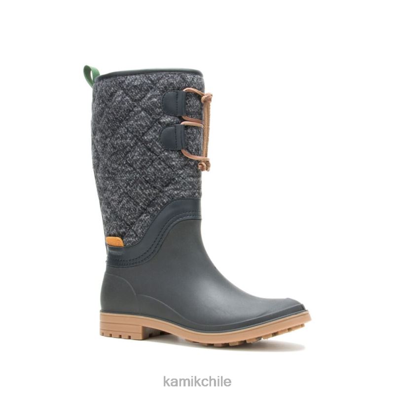 blanco negro botas casuales RJT4Z24 Kamik mujer abigail