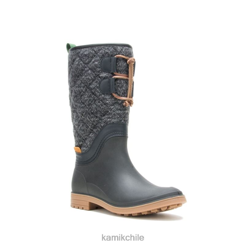 blanco negro botas casuales RJT4Z24 Kamik mujer abigail