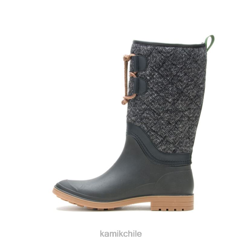 blanco negro botas casuales RJT4Z24 Kamik mujer abigail