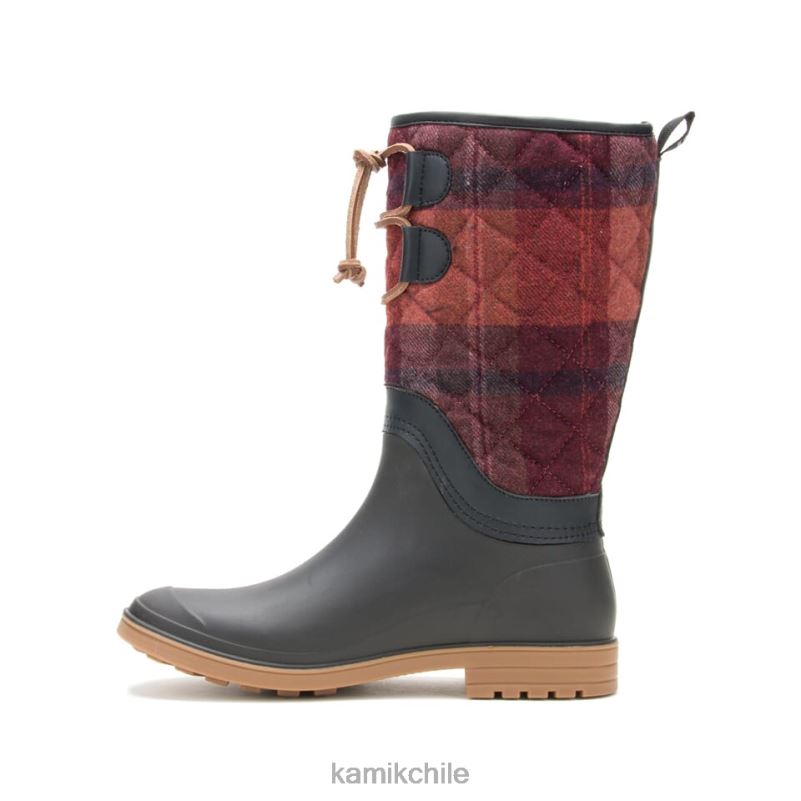 borgoña botas casuales RJT4Z21 Kamik mujer abigail
