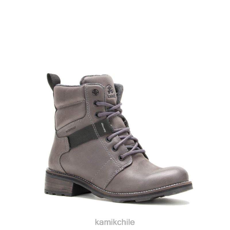 carbón botas casuales RJT4Z66 Kamik mujer isabella m