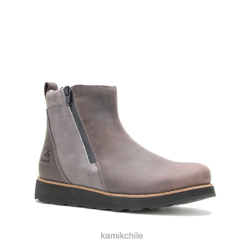 carbón botas casuales RJT4Z83 Kamik mujer ariel c zip
