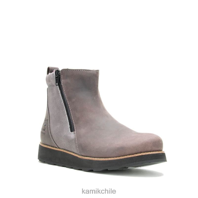 carbón botas casuales RJT4Z83 Kamik mujer ariel c zip