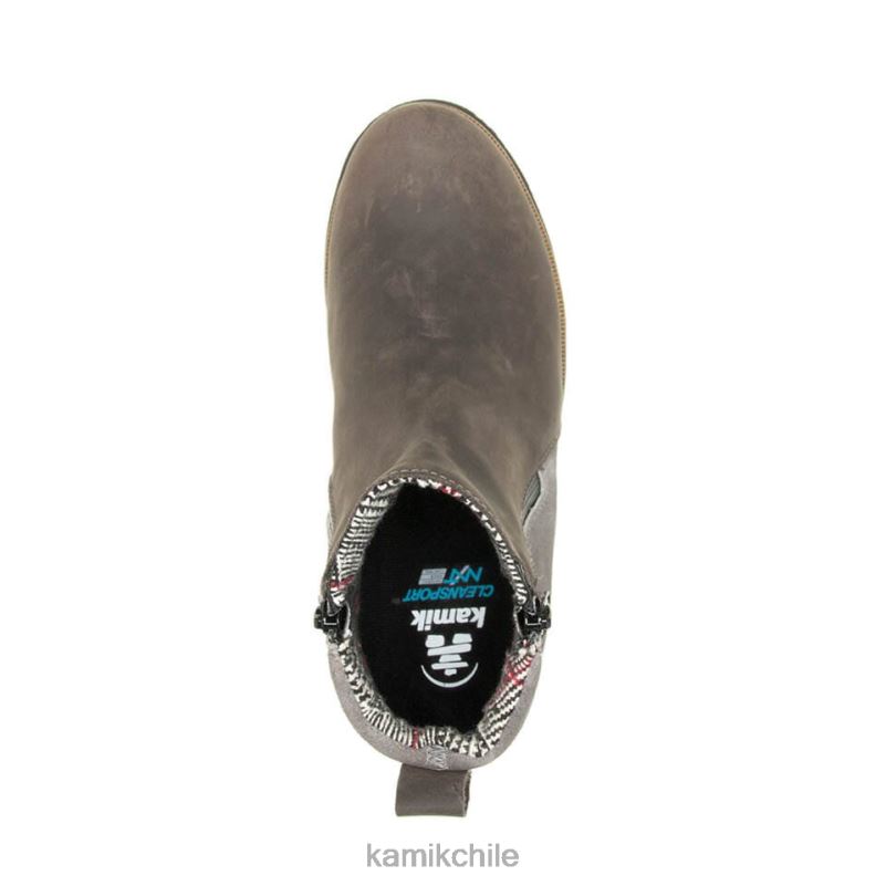 carbón botas casuales RJT4Z83 Kamik mujer ariel c zip