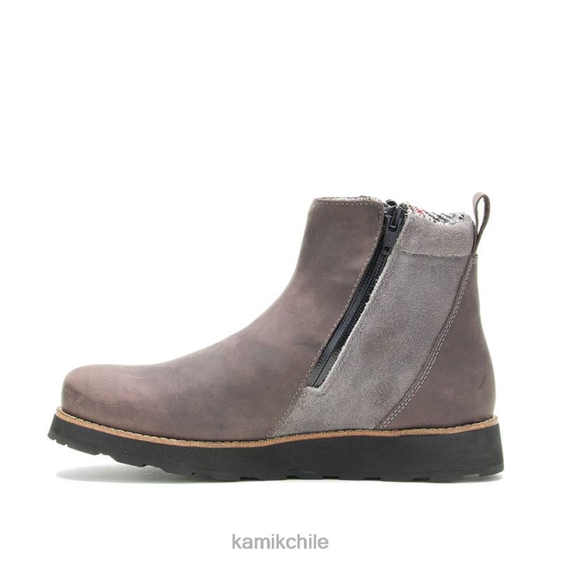 carbón botas casuales RJT4Z83 Kamik mujer ariel c zip