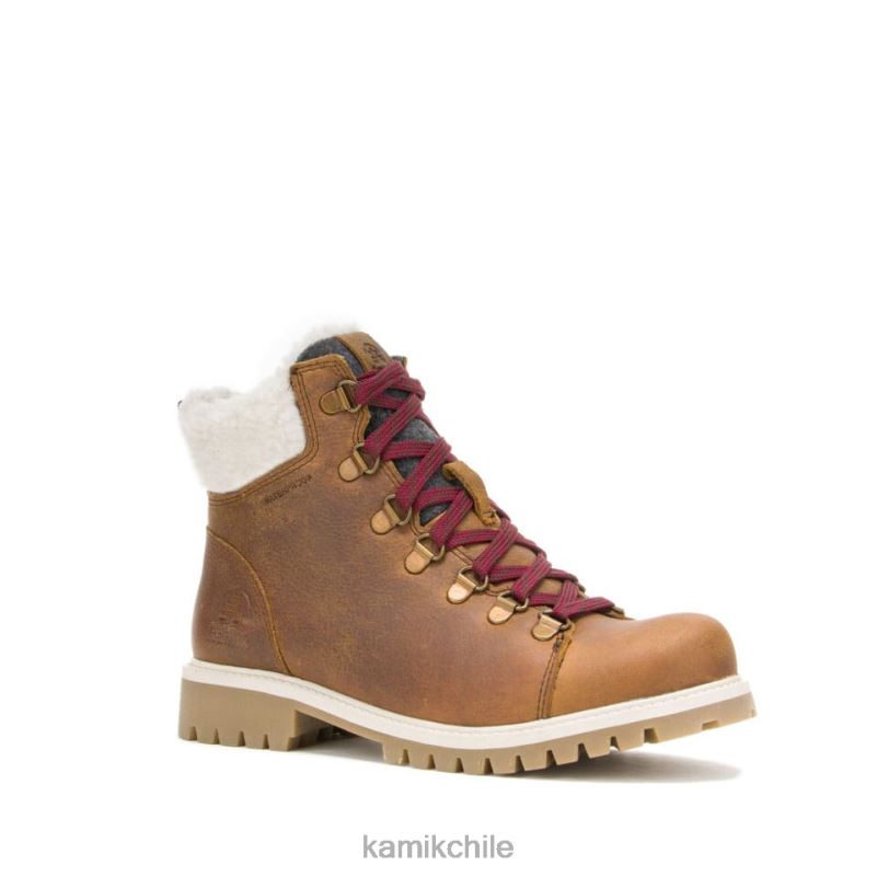 coñac botas casuales RJT4Z121 Kamik mujer caminata rebelde 3