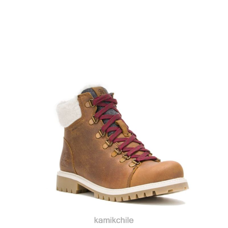 coñac botas casuales RJT4Z121 Kamik mujer caminata rebelde 3