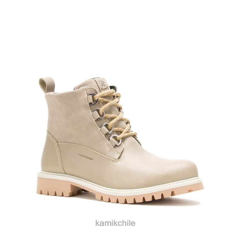 gris pardo botas casuales RJT4Z73 Kamik mujer pícaro m