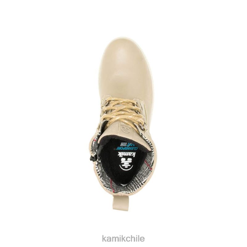 gris pardo botas casuales RJT4Z73 Kamik mujer pícaro m