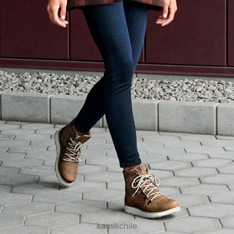 gris pardo botas casuales RJT4Z81 Kamik mujer ariel lo