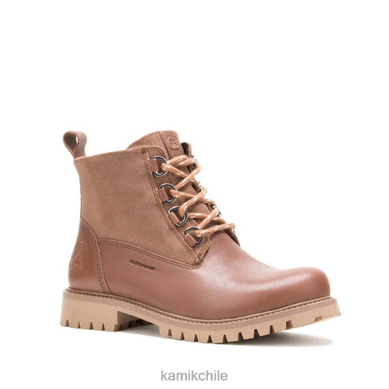 marrón botas casuales RJT4Z72 Kamik mujer pícaro m