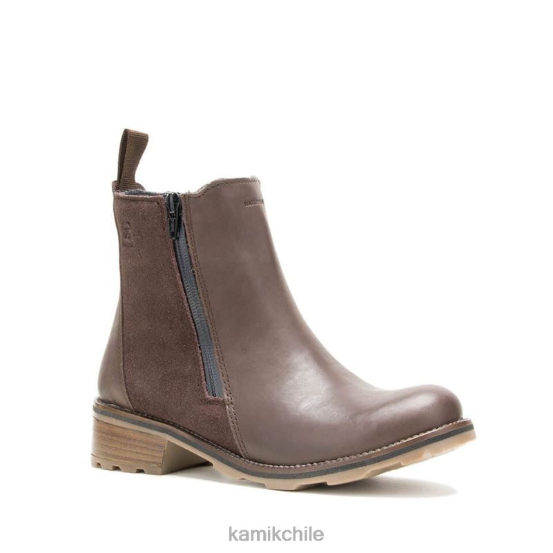 marron oscuro botas casuales RJT4Z69 Kamik mujer isabella lo