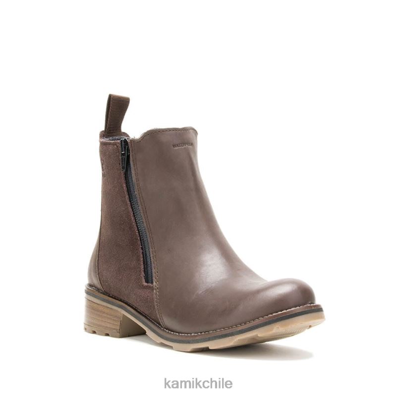 marron oscuro botas casuales RJT4Z69 Kamik mujer isabella lo