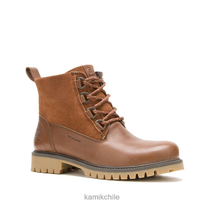 marron oscuro botas casuales RJT4Z74 Kamik mujer pícaro m