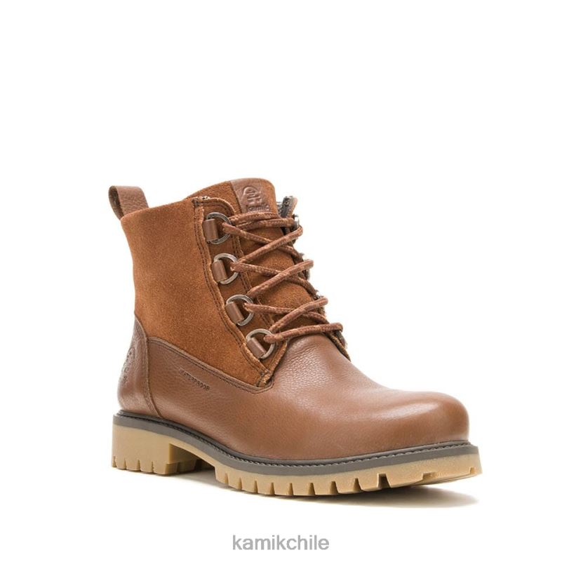 marron oscuro botas casuales RJT4Z74 Kamik mujer pícaro m