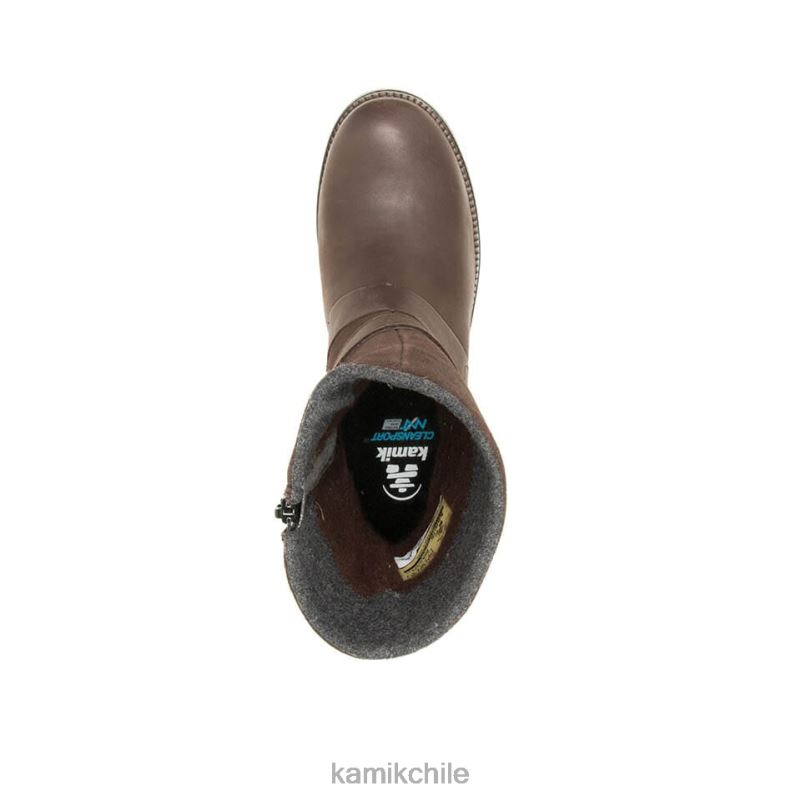 marron oscuro botas casuales RJT4Z77 Kamik mujer Isabela