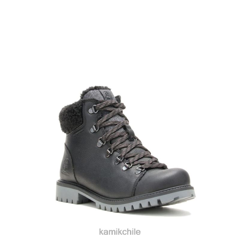 negro botas casuales RJT4Z120 Kamik mujer caminata rebelde 3