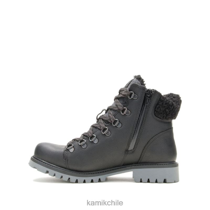 negro botas casuales RJT4Z120 Kamik mujer caminata rebelde 3