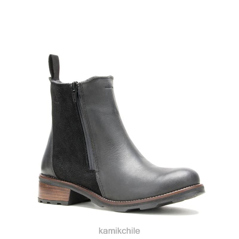 negro botas casuales RJT4Z68 Kamik mujer isabella lo