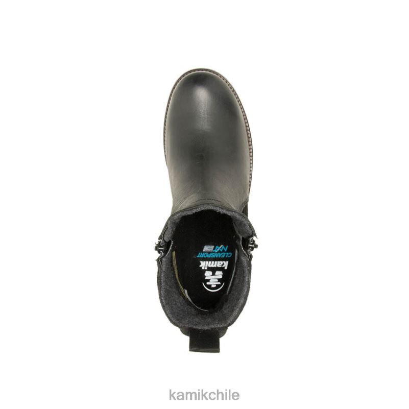 negro botas casuales RJT4Z68 Kamik mujer isabella lo