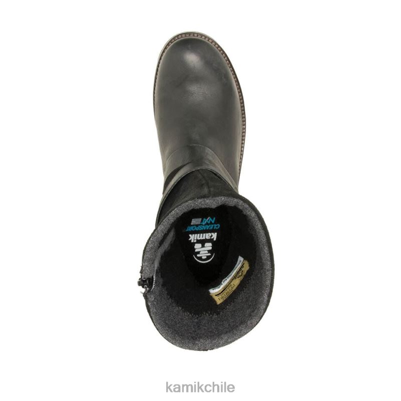 negro botas casuales RJT4Z76 Kamik mujer Isabela