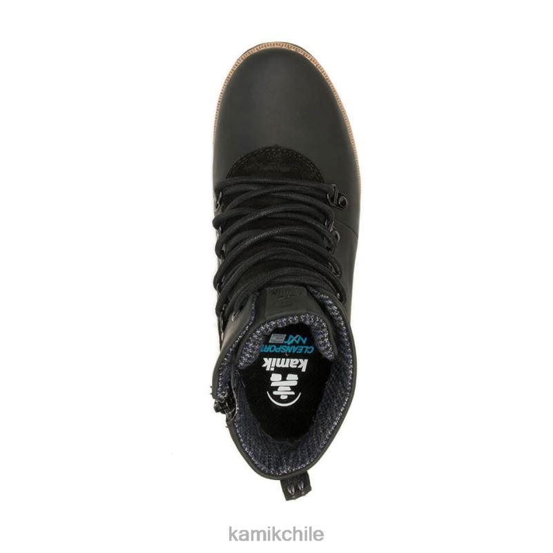 negro botas casuales RJT4Z78 Kamik mujer ariel lo