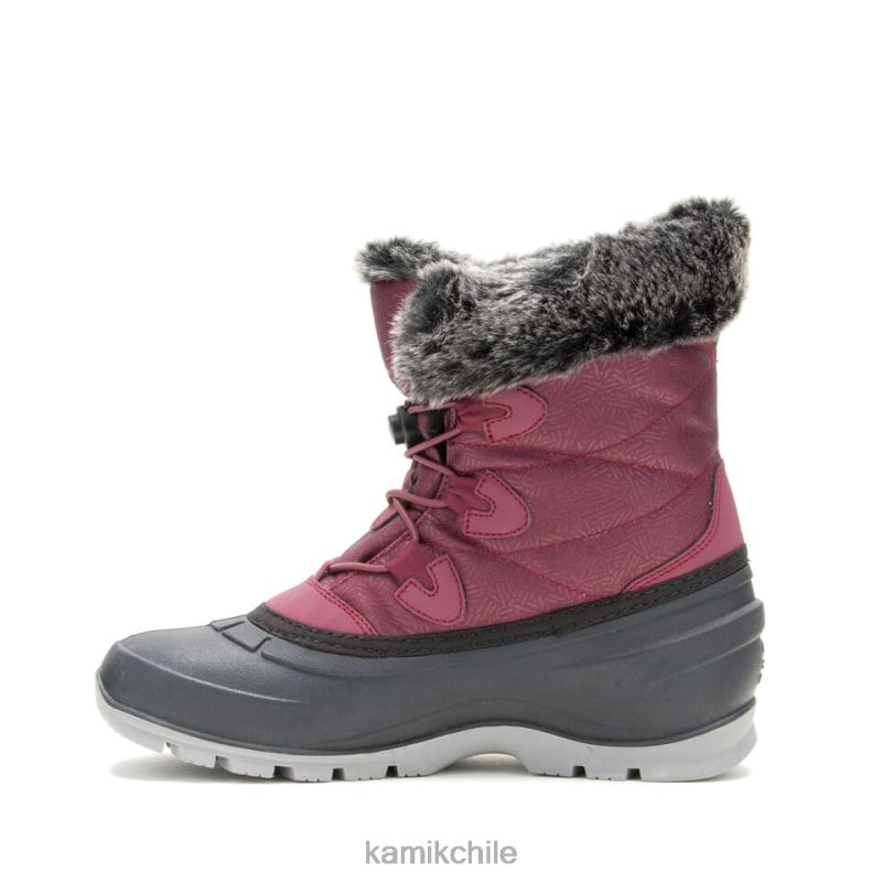 borgoña botas de invierno RJT4Z135 Kamik mujer impulso l 2