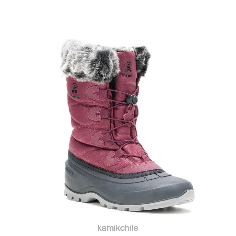 borgoña botas de invierno RJT4Z153 Kamik mujer impulso 3