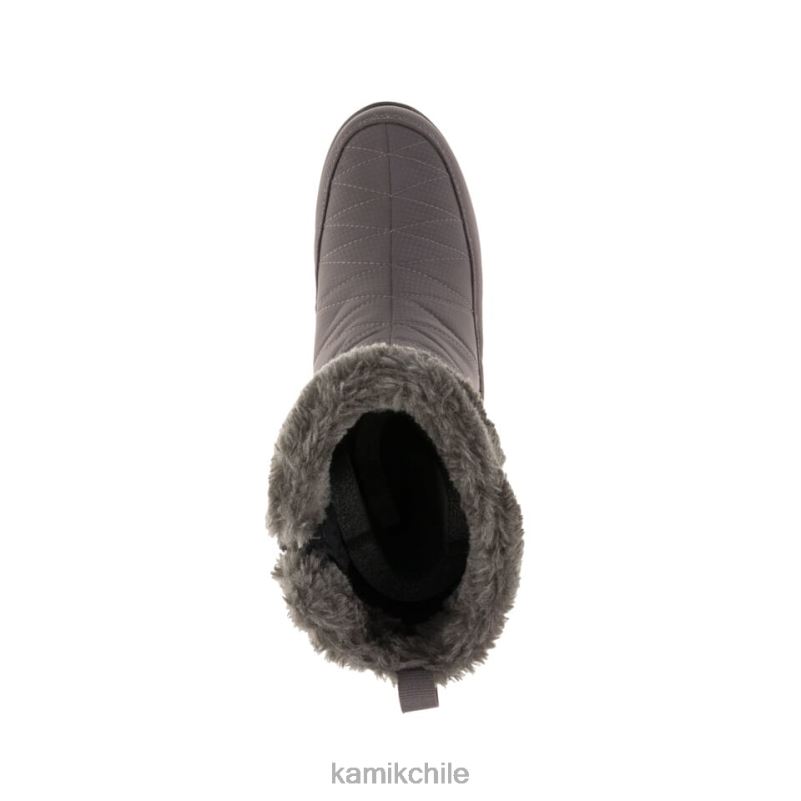 carbón botas de invierno RJT4Z163 Kamik mujer hannah zip w