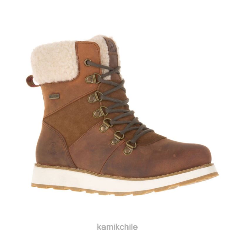 coñac botas de invierno RJT4Z111 Kamik mujer ariel