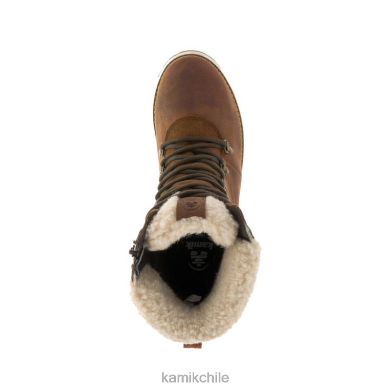 coñac botas de invierno RJT4Z111 Kamik mujer ariel