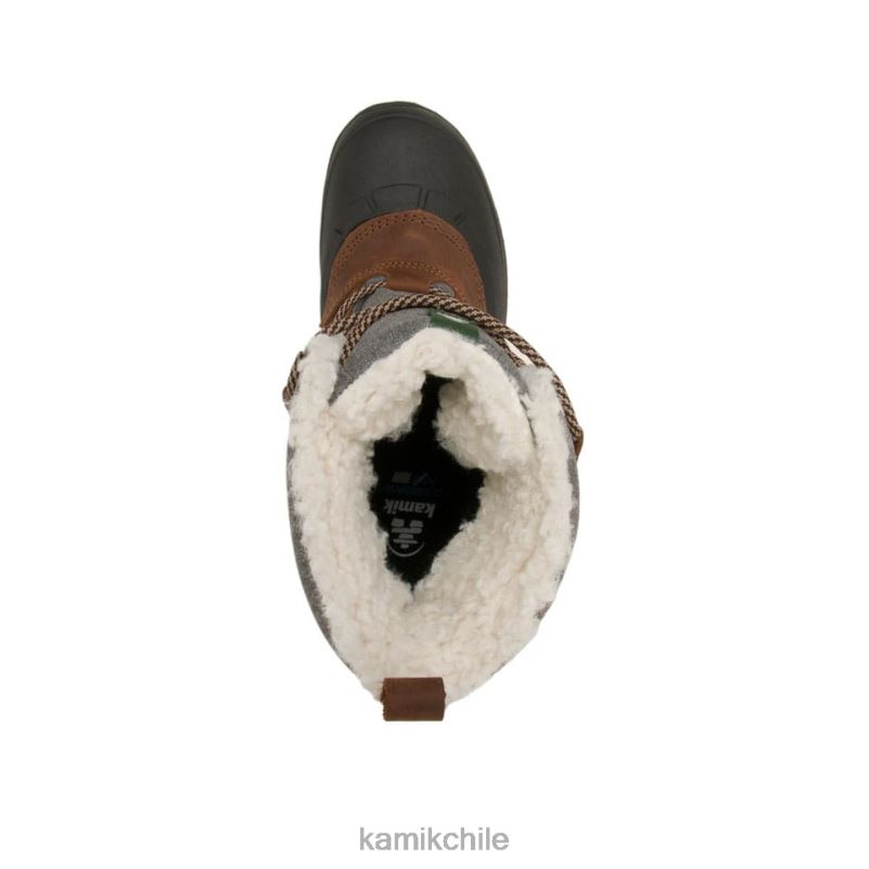coñac botas de invierno RJT4Z160 Kamik mujer gema de nieve