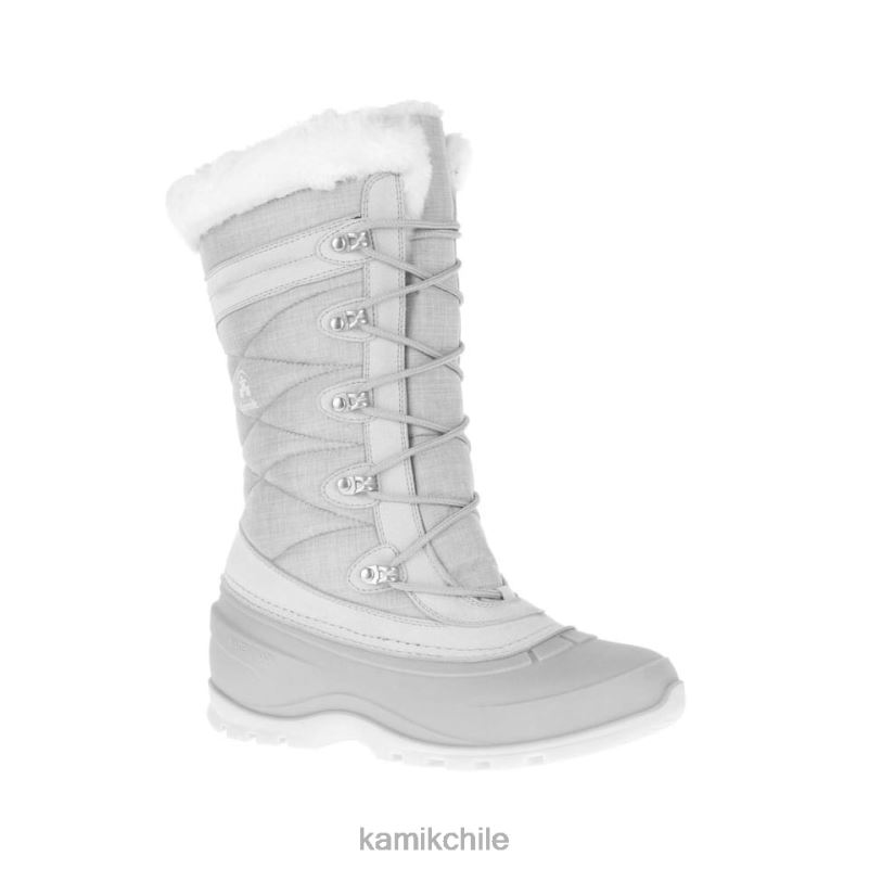 gris claro botas de invierno RJT4Z145 Kamik mujer valle de nieve 4