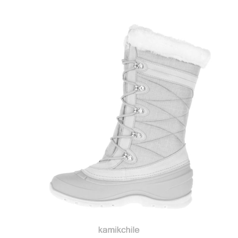 gris claro botas de invierno RJT4Z145 Kamik mujer valle de nieve 4