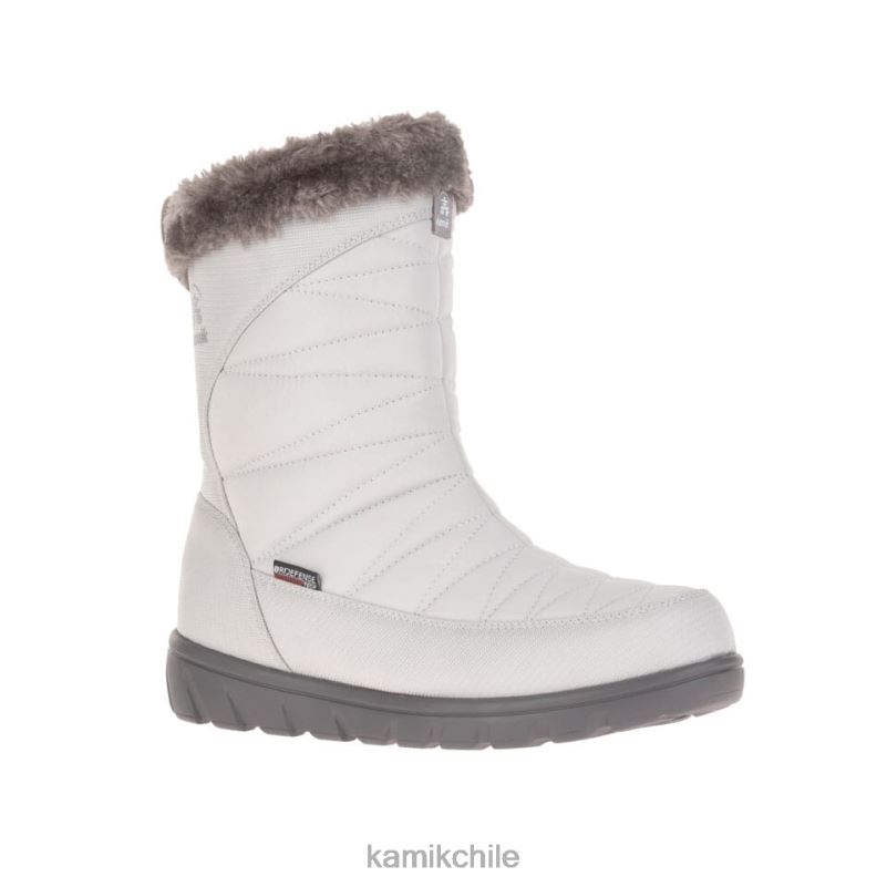 gris claro botas de invierno RJT4Z164 Kamik mujer hannah zip w