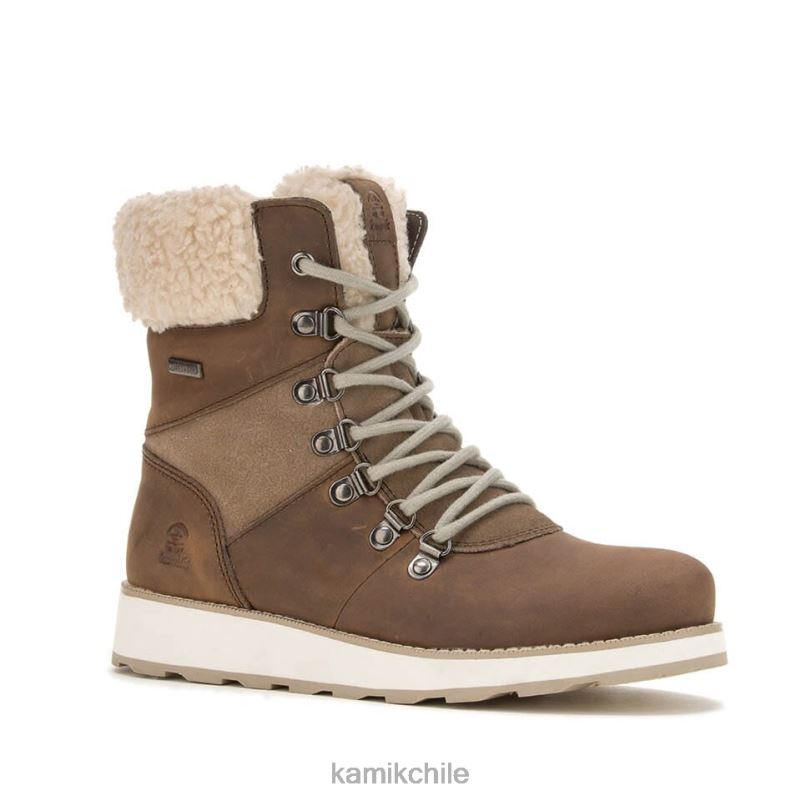gris pardo botas de invierno RJT4Z113 Kamik mujer ariel