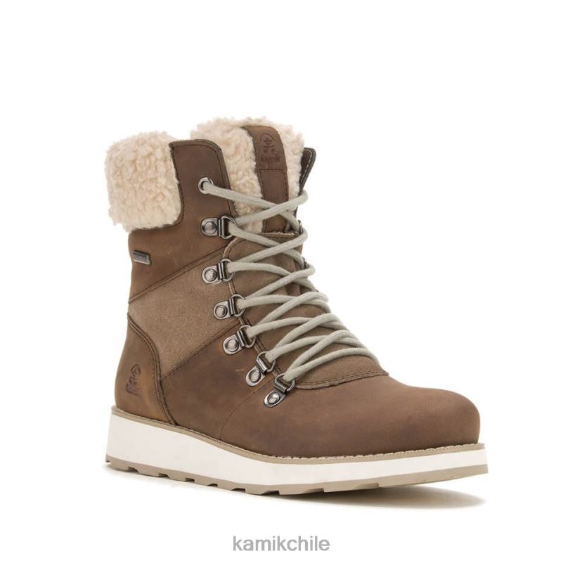 gris pardo botas de invierno RJT4Z113 Kamik mujer ariel