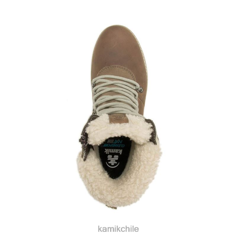 gris pardo botas de invierno RJT4Z113 Kamik mujer ariel