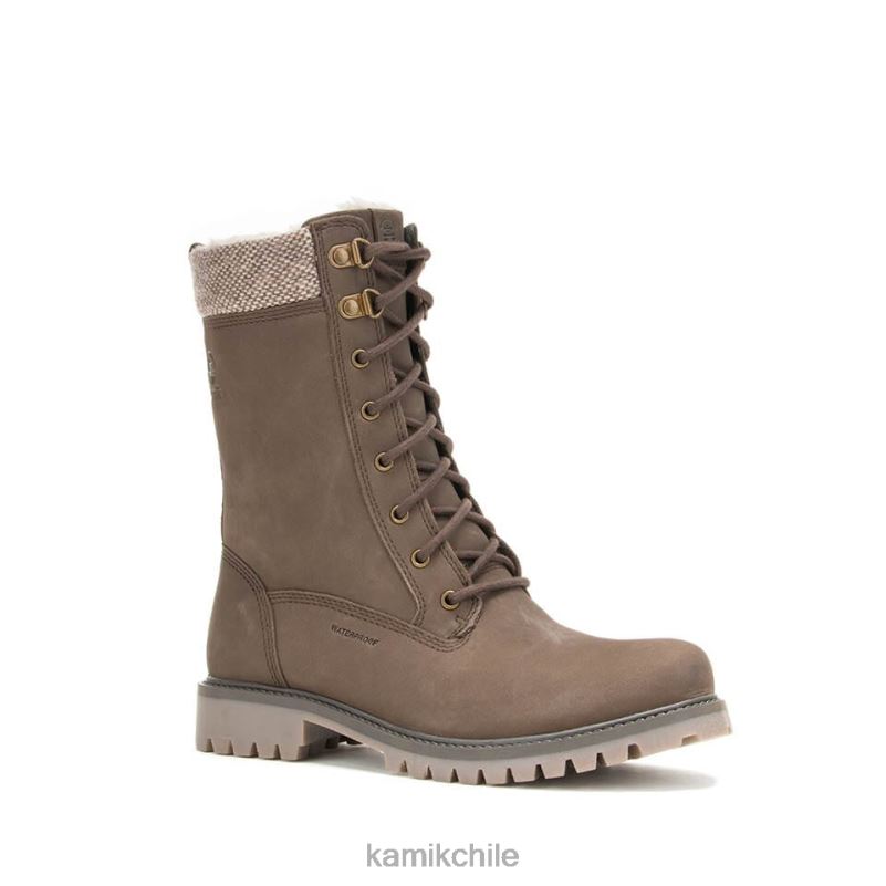 marrón botas de invierno RJT4Z119 Kamik mujer pícaro 7