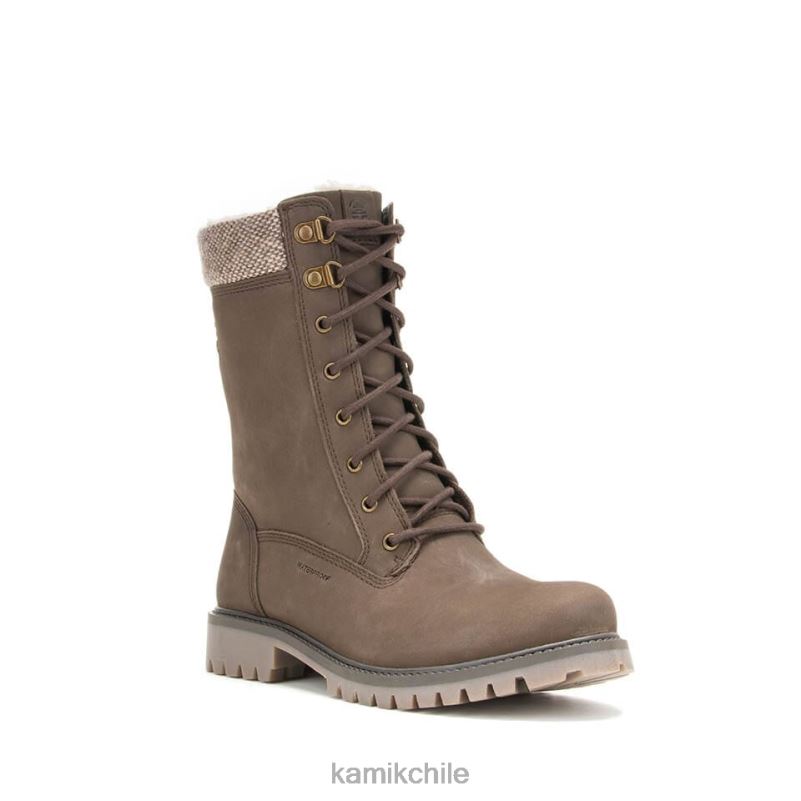 marrón botas de invierno RJT4Z119 Kamik mujer pícaro 7