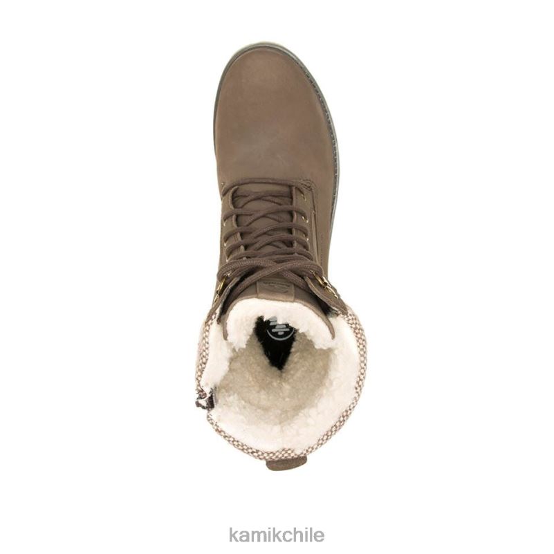 marrón botas de invierno RJT4Z119 Kamik mujer pícaro 7